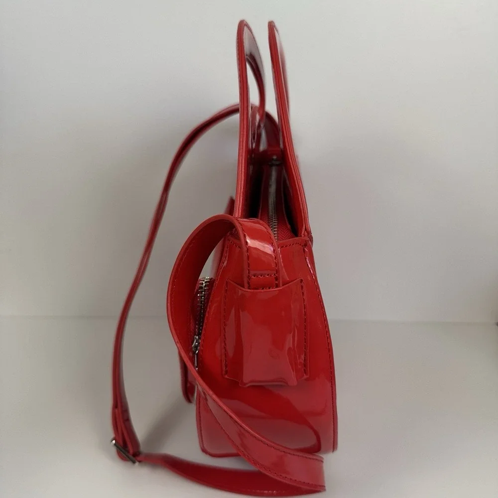Homage Year Abundant Ova Manifestation Bag Romance Red Crossbody Shoulder Tote